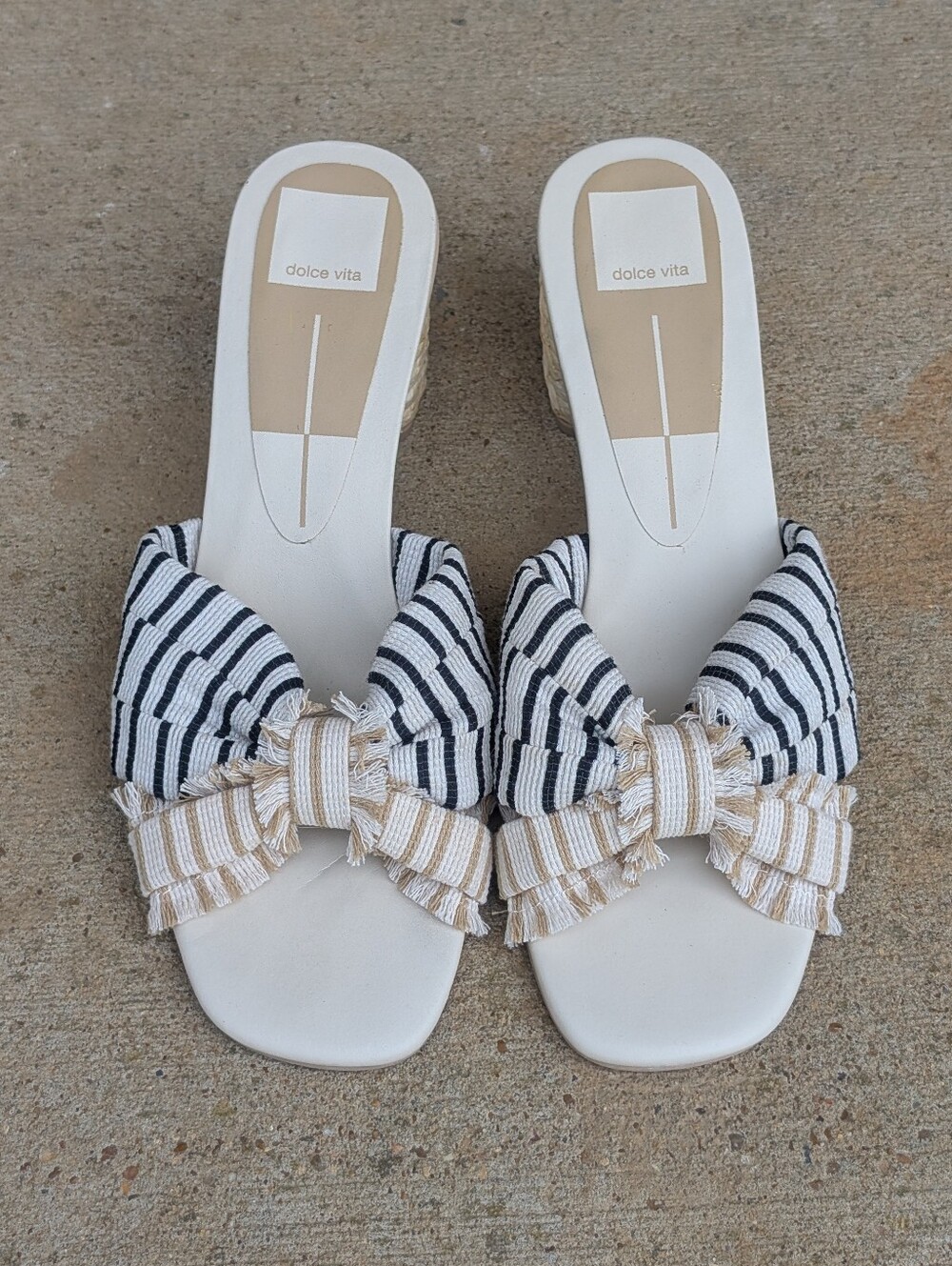 Dolce Vita Women's Izra Block Heal Slides Size 8.5